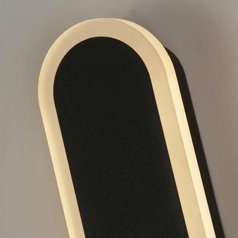 Настінний світильник Searchlight 88710-600 Bordo LED Outdoor Wall Light, Length 600mm, Black, 12 Вт, 811 лм, 2700К-3000К-4000К