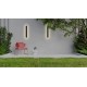 Настінний світильник Searchlight 88710-600 Bordo LED Outdoor Wall Light, Length 600mm, Black, 12 Вт, 811 лм, 2700К-3000К-4000К