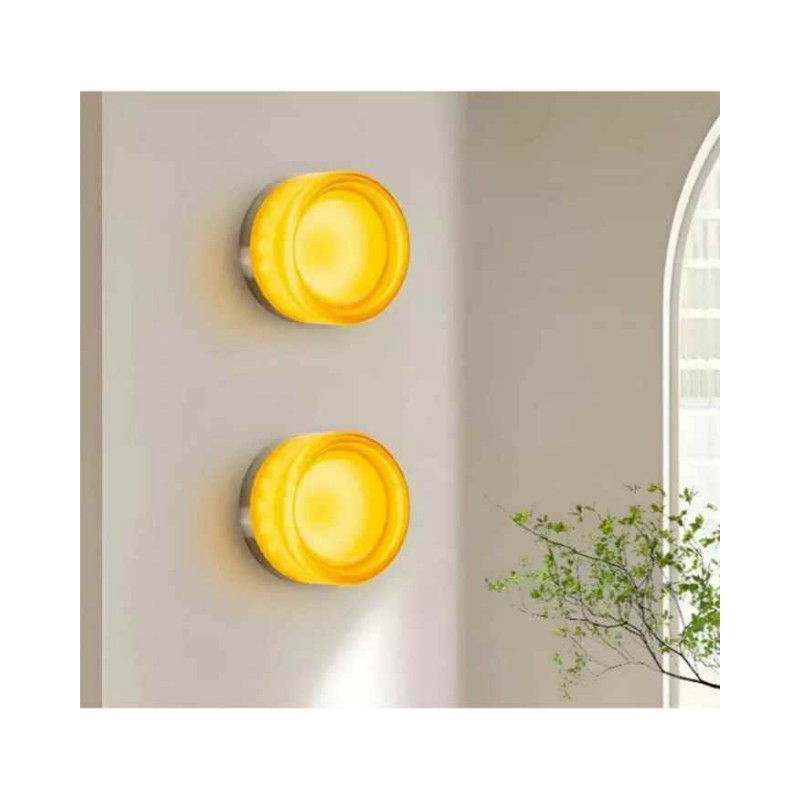 Бра, настенный светильник Kloodi DECO_WA-UNO 130 3W 3K OR DECO LED 1x3W 3000K IP20 янтарный