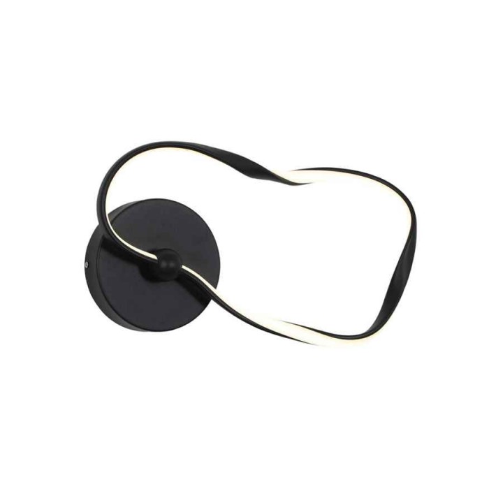 Бра, настенный светильник Italux WL-22782-BK Amaya LED 3000K-6000K 1200Lm IP20 черный