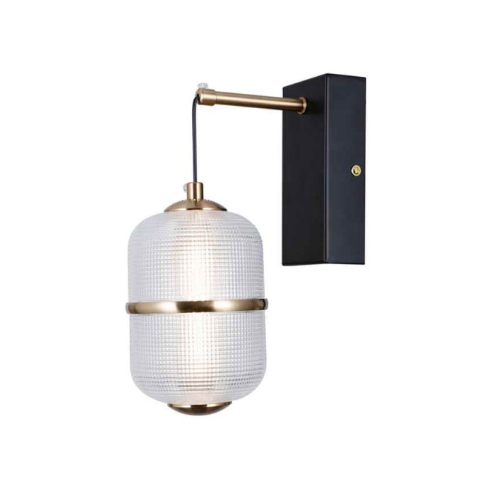 Бра, настінний світильник Italux WL-34375-1-BK Alani LED 1x6W 3000K 588Lm IP20 чорний