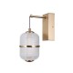 Бра, настенный светильник Italux WL-34375-1-HBR Alani LED 1x6W 3000K 588Lm IP20 золотой