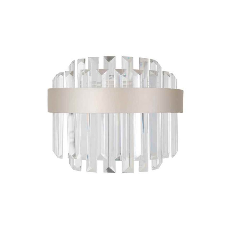 Бра, настінний світильник Italux WL-34386-1-CH-CL Horna Led 1x8W 3000K 624Lm IP20 хром