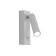 Бра, настінний світильник Italux WL-46376-1-WH Nova LED 1x2.5W 3000K 153Lm IP20 білий