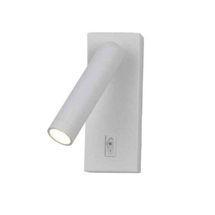 Бра, настенный светильник Italux WL-46376-1-WH Nova LED 1x2.5W 3000K 153Lm IP20 белый