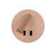 Бра, настінний світильник Italux WL-53742-1-GD Furla LED 1x8W 3000K 516Lm IP20 золотий