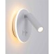 Бра, настінний світильник Italux WL-53742-1-WH Furla LED 1x8W 3000K 516Lm IP20 білий