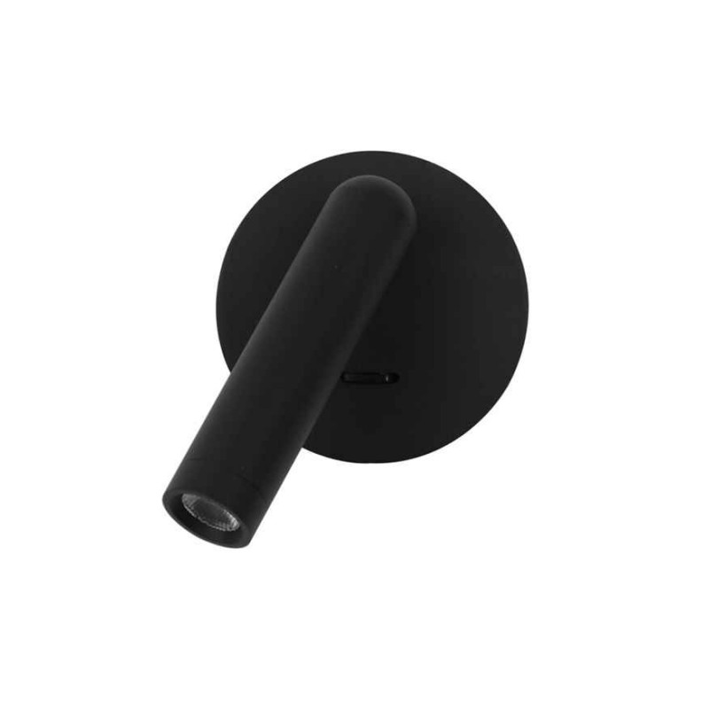 Бра, настінний світильник Italux WL-64834-1-BK Carda LED 1x2.5W 3000K 164Lm IP20 чорний