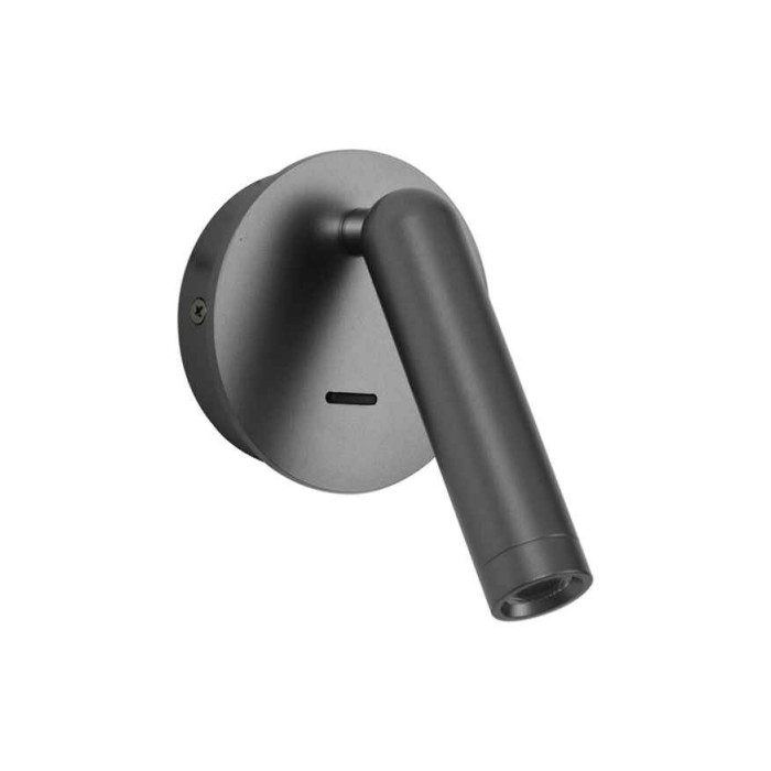 Бра, настенный светильник Italux WL-64834-1-GR Carda LED 1x2.5W 3000K 164Lm IP20 серый