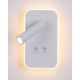 Бра, настінний світильник Italux WL-83957-1-WH Doria LED 1x8W 3000K 559Lm IP20 білий