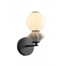 Бра, настінний світильник Italux WL-94921-1A-BK Balos LED 1x5W 3000K 550Lm IP20 чорний