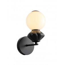 Бра, настінний світильник Italux WL-94921-1B-BK Balos LED 1x5W 3000K 550Lm IP20 чорний