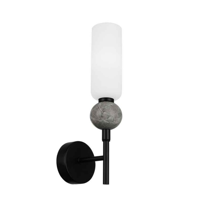 Бра, настенный светильник Italux WL-95331-1-BK Santos G9 1x40W IP20 черный