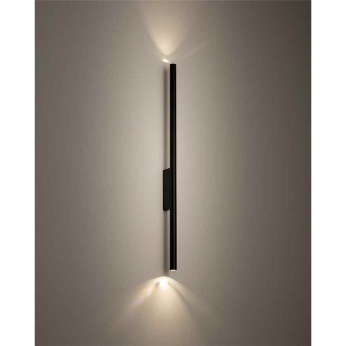 Бра, настенный светильник Nowodvorski 11812 Laser Wall L 2x10W IP20 черный