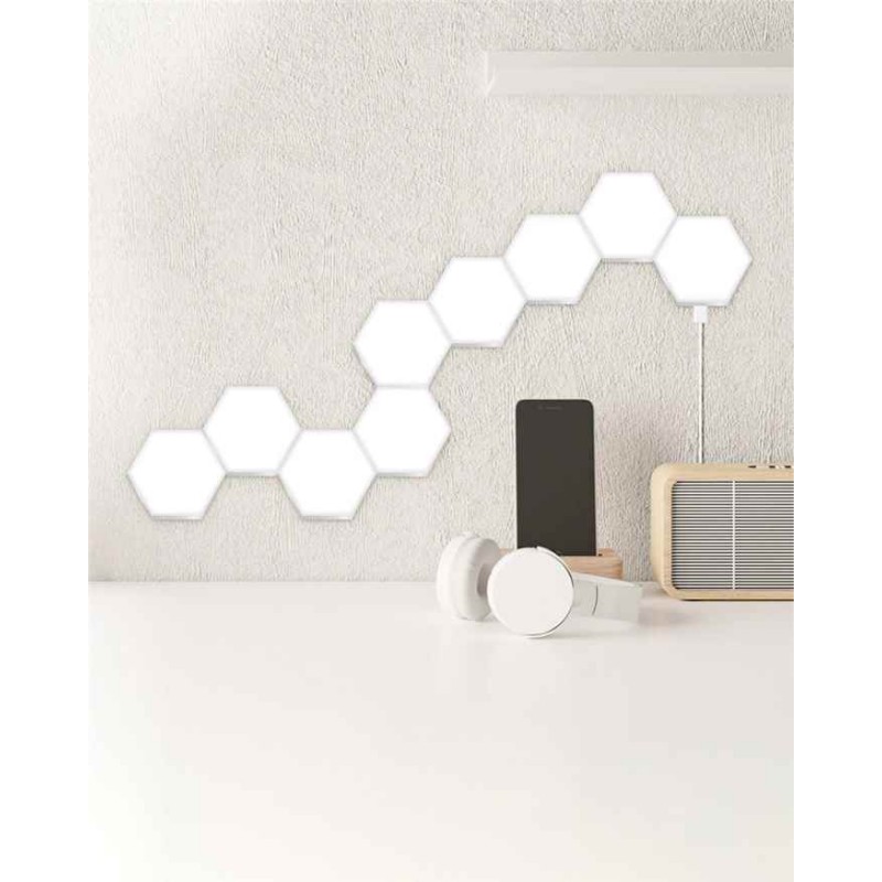 Бра, настінний світильник із пультом Goldlux 331458 Maya LED 9x10W RGB 135Lm IP20 білий