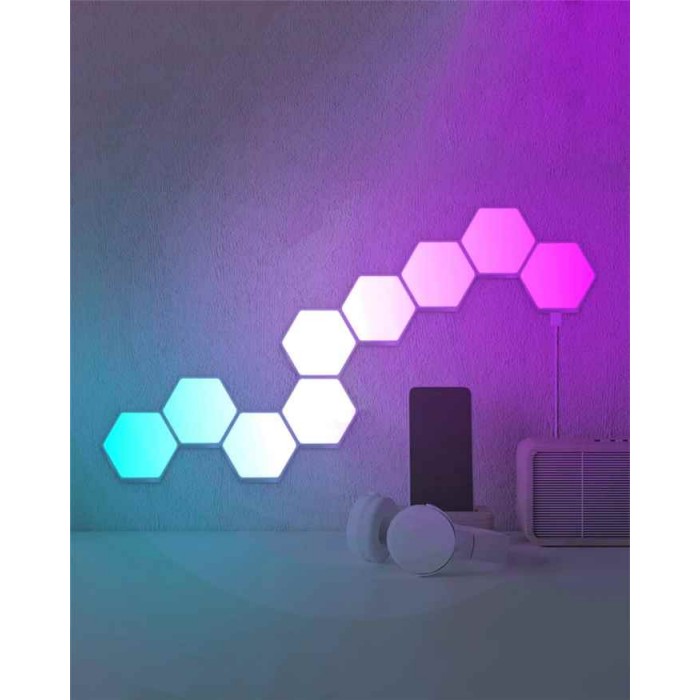 Бра, настенный светильник с пультом Goldlux 331458 Maya LED 9x10W RGB 135Lm IP20 белый