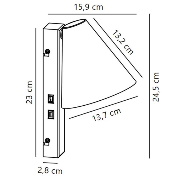 Бра, настенный светильник Nordlux 2512281001 Wilmer E14 1x40W IP20 белый Бра, настенный светильник Nordlux 2512281001 Wilmer E14 1x40W IP20 белый
