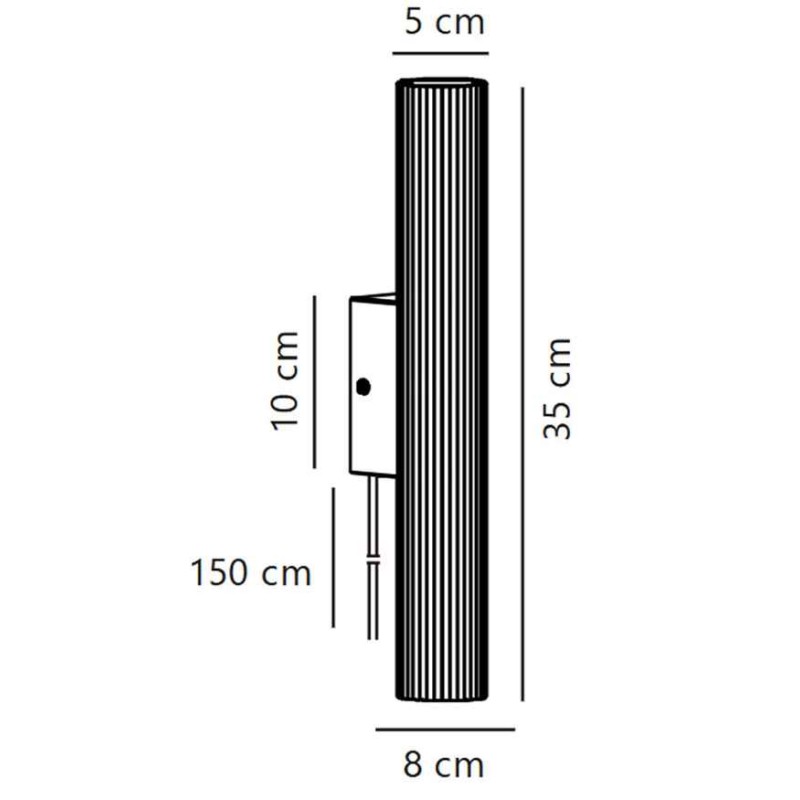 Бра, настенный светильник Nordlux 2512341003 Vico GU10 2x5W IP20 черный