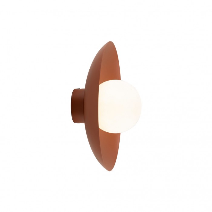 Бра, настенный светильник TK Lighting 10937 Slate G9 1x8W IP20 терракотовый