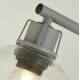 Настільна лампа Searchlight EU60997GY Canterbury Table Lamp - Clear Glass & Grey Task