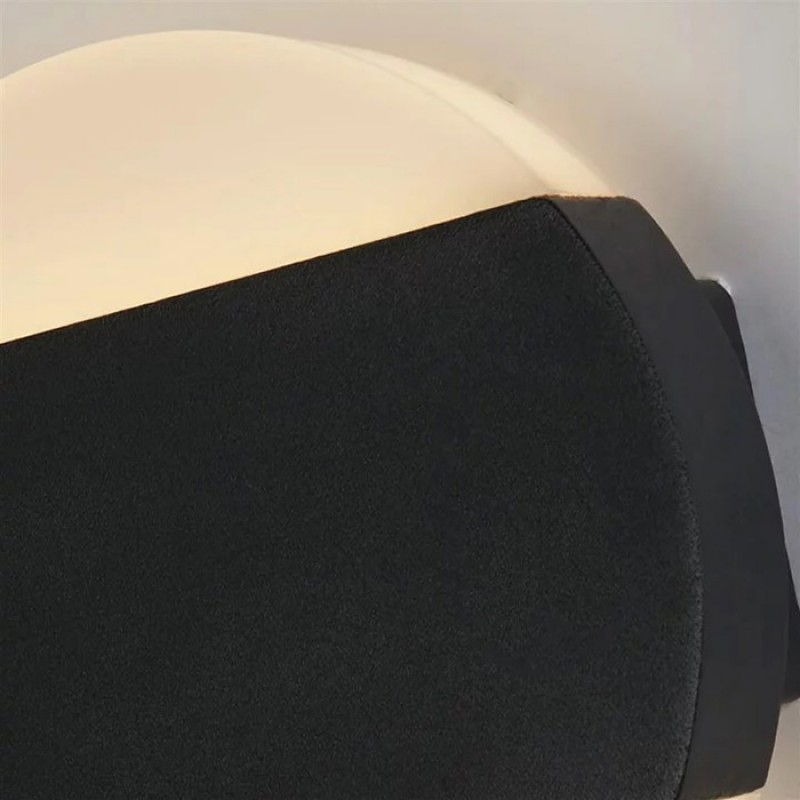 Настінний світильник Searchlight 36130BK Cavern LED Outdoor Wall Light, Black, 7 Вт, 287 лм, 3000К