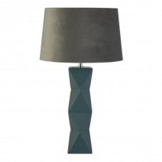 Настільна лампа Searchlight EU60064BL Chatham Table Lamp - Blue Ceramic
