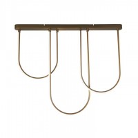 Підвісний світильник Searchlight 23325BZ Chime LED Flush, Bronze Metal, 35 Вт, 2312 лм, 3000К