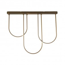 Підвісний світильник Searchlight 23325BZ Chime LED Flush, Bronze Metal, 35 Вт, 2312 лм, 3000К