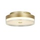 Люстра - Searchlight 42651-40GO Cyprus LED Flush, Gold Metal and Clear Acrylic, 29 Вт, 1850 лм, 3000К