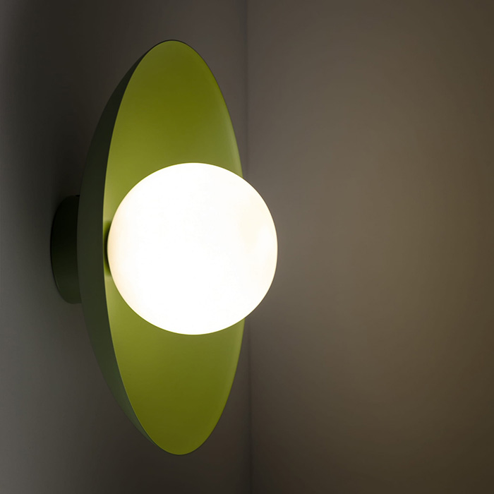 Бра, настенный светильник TK Lighting 10935 Slate G9 1x8W IP20 зеленый