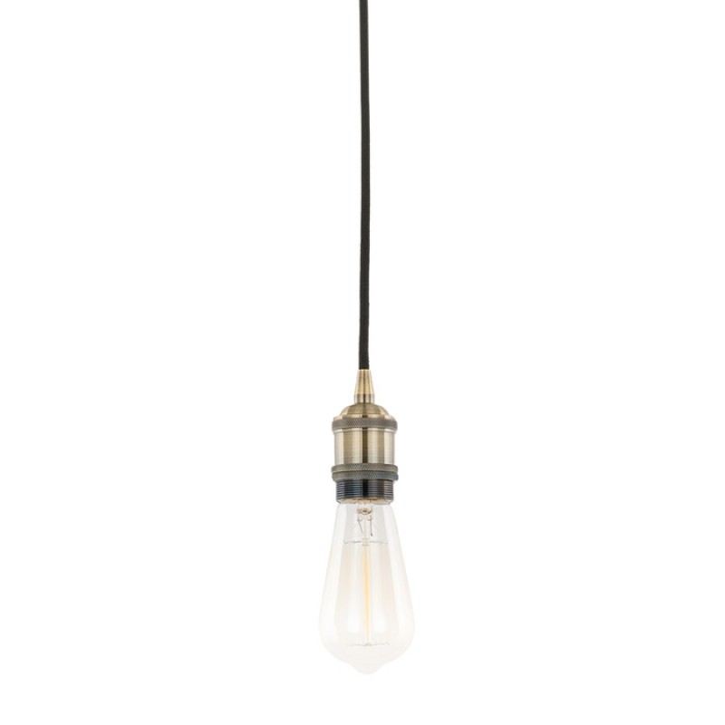 Підвісний світильник Italux DS-M-034 ANTIQUE BRASS Classo