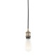 Підвісний світильник Italux DS-M-034 ANTIQUE BRASS Classo
