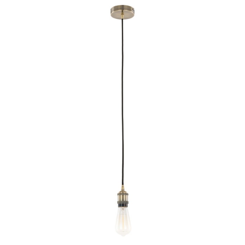 Підвісний світильник Italux DS-M-034 ANTIQUE BRASS Classo