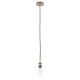 Підвісний світильник Italux DS-M-034 ANTIQUE BRASS Classo