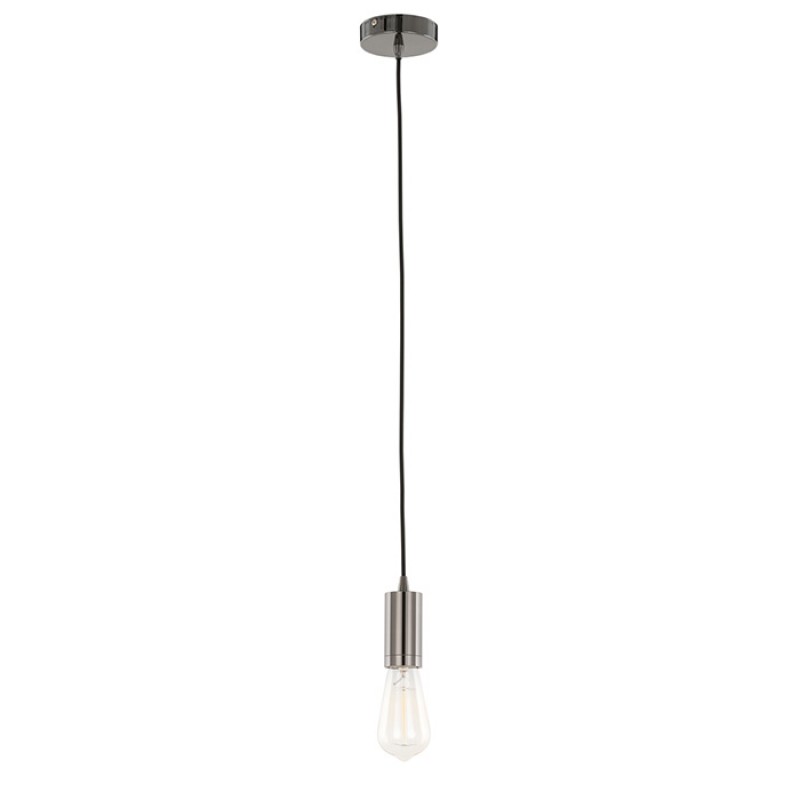 Підвісний світильник Italux DS-M-038 SHINY BLACK Moderna