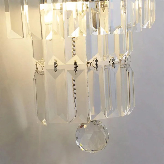 Бра - Searchlight 61321-2CC Empire 2LT Wall Light, Chrome with Clear Crystal Бра - Searchlight 61321-2CC Empire 2LT Wall Light, Chrome with Clear Crystal
