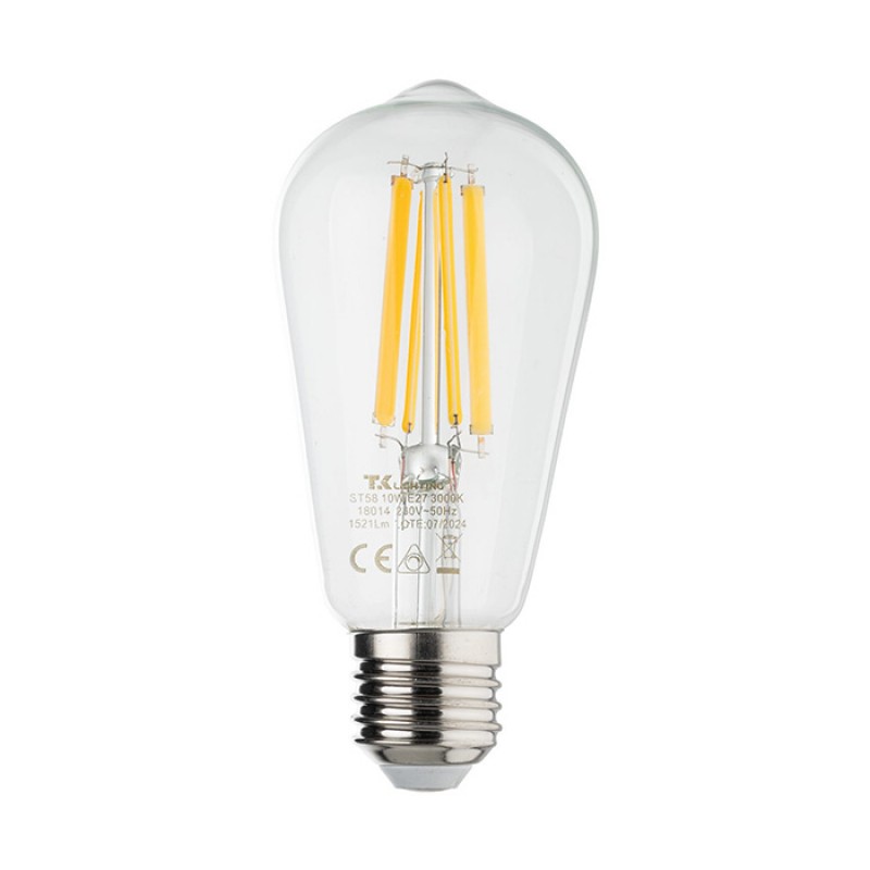 Лампа світлодіодна TK Lighting 18014 , 10W 3000K E27