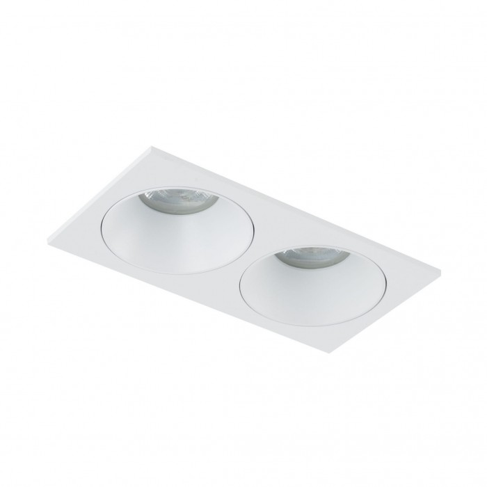 Точечный светильник TK Lighting 10580 Prisma Duo GU10 2x10W IP65 белый