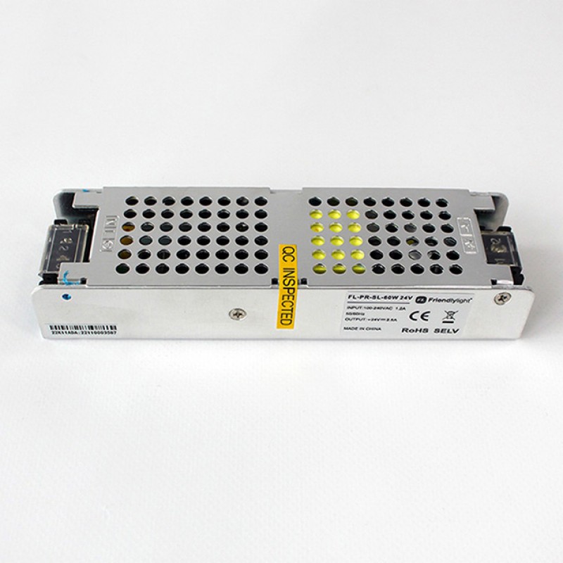 Блок живлення Friendlylight PR-SL 60Вт 24В IP20 FL-PR-SL-60W 24V