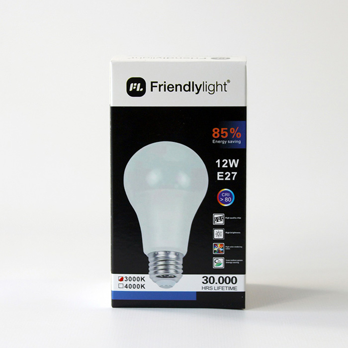 Лампочка Friendlylight A65 E27 12W 4000K FL0501