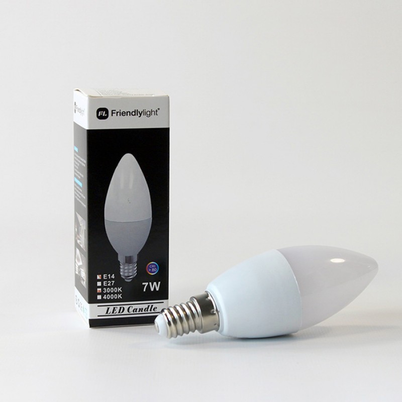 Лампочка Friendlylight B35 E14 7W 3000K FL0502