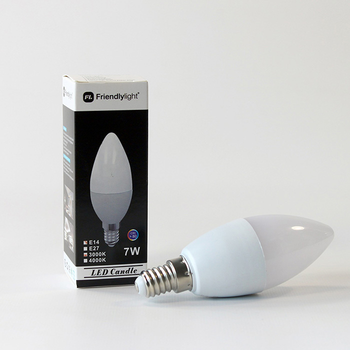 Лампочка Friendlylight B35 E14 7W 4000K FL0503