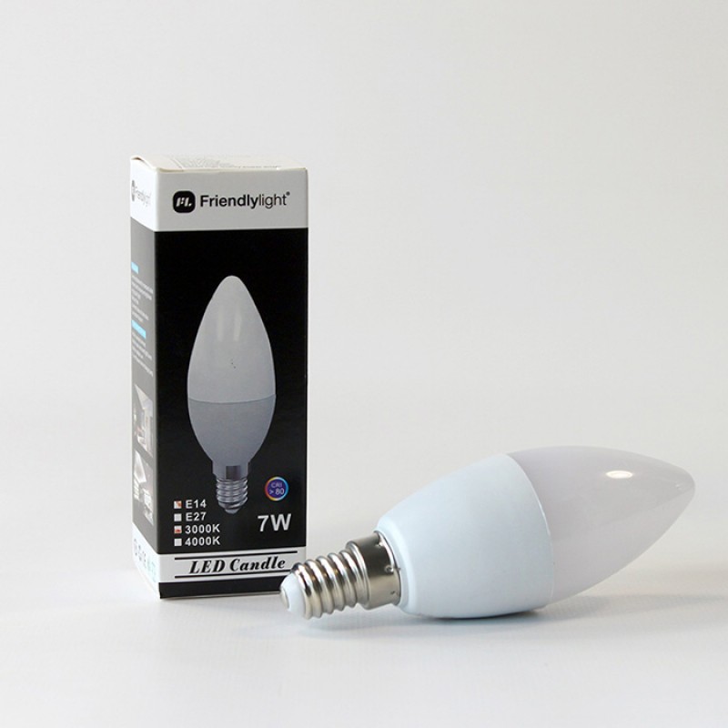 Лампочка Friendlylight B35 E14 7W 4000K FL0503