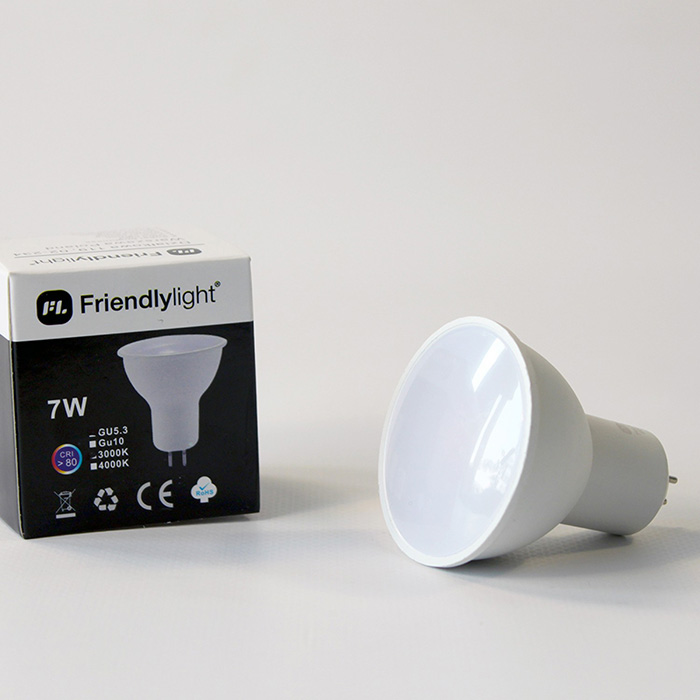 Лампочка Friendlylight MR16 GU5.3 7W 110° 4000K FL0505