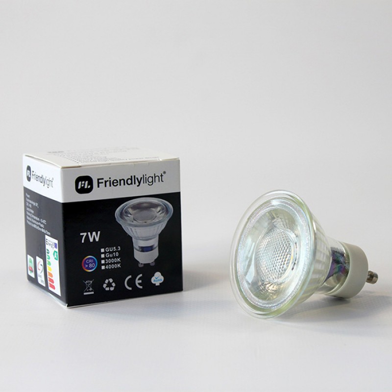 Лампочка Friendlylight MR16 GU10 7W 36° 3000K FL0506