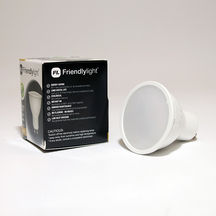 Лампочка Friendlylight MR16 GU10 7W 120° 4000K FL0520