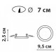 Точечный светильник Friendlylight Round Recessed FL1098