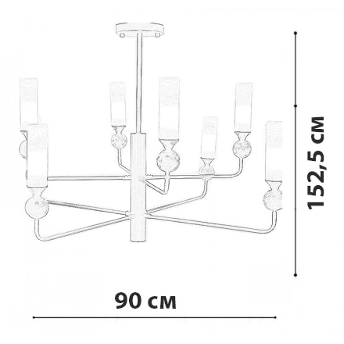 Люстра Friendlylight Stenly FL5199