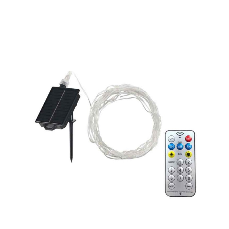 Гірлянда на сонячній батареї Goldlux 330222 LED 3000K IP44 біла