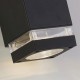Настінний світильник Searchlight 61101BK Houston Outdoor Wall Light Black